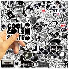 100Pcs Downtown Y2K Girls Style 2 Stickers Waterproof DIY Decals For Guitar Luggage Decor - 100 PCS - View 5