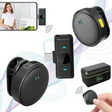 Trådlös lavalier-mikrofon för iPhone, brusreducerande mini clip-on-mikrofon, lämplig för videoinspelning, livestreaming, intervju, sång, podcast och innehållsskapande. Batterikapacitet: (batterihållare: 400mAh, mikrofon: 80mAh) - Visa 2