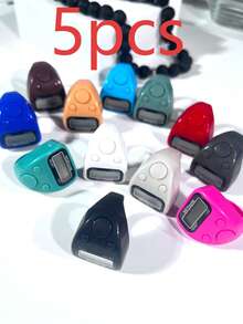 Compact Portable Electronic Counter, Easy To Operate, Suitable For Knitting Counting, Prayer Counting TASBIH, Exercise Counting, Game Counting, Etc. - Multicolor - View 15