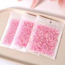 ICIQ 3 Packs 3-5mm 6000pcs Resin Crystal Rhinestones, Suitable For Crafts, Clothing And Fabric, Royal Blue Flat Back Gemstones, Deep Blue Flat Back Artificial Crystals, Mixed Sizes Bulk, Non-Hot Melt, Handmade DIY Phone Case - Set - View 36