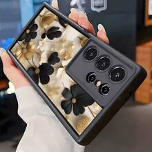 1pc Fashionable 3D Printed TPU Shockproof Phone Case Thick Anti-Slip Protective Cover Compatible With Huawei Honor Galaxy S26,S26plus,S26ultra [International Version Non-Local Version - Black - View 4