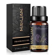 MAYJAM 1pc 10ml/0.33Fl.Oz. Lilac Fragrance Oils For Diffuser,Humidifier,Candles Making,DIY Aroma Spray,Home SPA,Aromatherapy Skin Care,Freshen Indoor Space,Office Relaxation,Long-Lasting Scents - Lilac - View 1