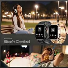 1.83-Inch Full-Screen Touchscreen Smartwatch Suitable For Both Men And Women. It Features Call Functionality, A Pedometer, Multiple Sports Modes, Bluetooth Calling , Notifications For Android &IOS Phones. Christmas Gift For My Husband And Children - View 9