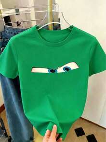 Women T-Shirts - Green - View 1