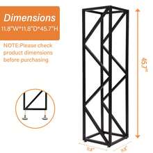 MOUGIGI Indoor Firewood Rack - Adjustable Storage Holder For Fireplace & Outdoor Fire Pits - Durable Welded Joint, Easy Assembly, Multi-Space Decorative & Functional Log Rack - Ideal Stove Accessories - Firewood Rack Number One - View 3