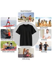 Women T-Shirts - 黑色 - 查看 4
