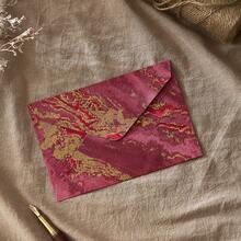 10 pièces, Ensemble d'enveloppes dorées vintage, papeterie de style artistique manuscrit pour petit ami et petite amie, comprend 10 enveloppes (motif aléatoire), parfait pour toute occasion - Ensembles - Voir 9