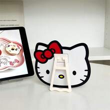 Sanrio 1/Pieza Nuevo Espejo de Cabeza Hello Kitty, Espejo de Maquillaje Plegable de Doble Uso con Soporte y Colgado, Espejo Portátil de Fácil Almacenamiento, Accesorio de Maquillaje, Accesorio de Viaje, Regalo de Cumpleaños, Día de San Valentín, Fiesta de Vacaciones, Regreso a la Escuela, Temporada de Graduación, Baño, Dormitorio, Opción Perfecta para Todas las Estaciones - Multicolor - Ver 12