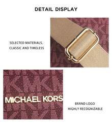 Michael Kors Signature Outlet Collection Women's Shoulder Crossbody Bag 35F4G2VC5O OXBLOOD - 牛血色35F4G2VC5O OXBLOOD - 查看 9