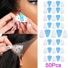 10/30/50pcs Waterproof Lace Front Wig Tape, Sideburn Wig Tape, Adhesive Tape For Hair Pieces, Halloween - View 11