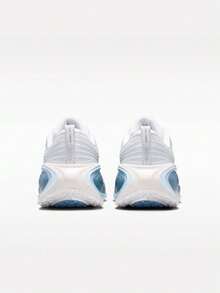 Men's NIKE VOMERO PLUS Running Shoes Low-Top HV8150-111 - Blue and White - View 4
