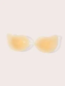 Lignisse Women's Silicone Sticky Bra, Invisible Straps Design, Backless, Strapless Seamless Adhesive Bra Suitable For Wedding Dress, - Multicolor - View 8