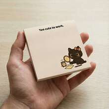 3pcs Humorous Stickers, Featuring A Relatable Black Cat With Phrases Like "Everything Is Fine" And "Lack Of Motivation." These Stickers Are Perfect For Office Use, Providing Mental Health Support And Adding Fun To Your Daily Life As Cute Stationery. - Default - View 3