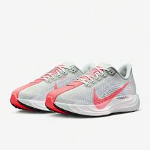 Nike Pegasus Plus 舒適運動透氣回彈 低筒跑步鞋 女款 灰紅 - 灰紅 - 查看 5