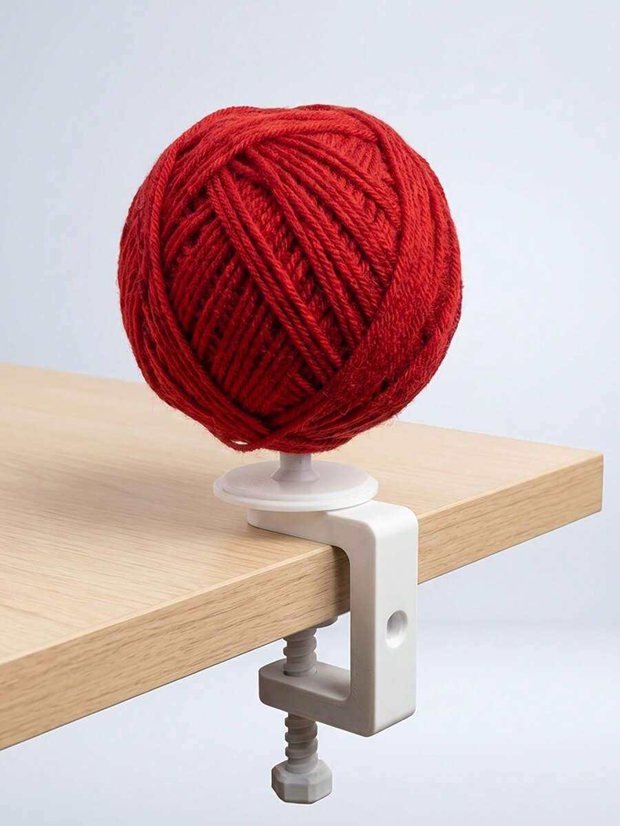 Desktop Fixed Spool, Super Sturdy, Non-Slip, Desktop Organizer, Sewing Tool Organizer, Yarn Winder Desktop Manager, Storage Assistant, Space-Saving. Yarn Winder Desktop Storage, Handmade Helper, Wedding Bride Gift, Mother's Gift, Birthday Gift, Holiday Souvenir, Back To School Gift, Graduation Gift - Multicolor - View 1
