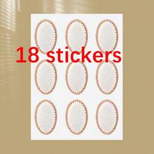 9pcs Oval Foam Foot Callus Anti-Friction Pads, Blister Pads, High Heel Anti-Friction Pads, Foot Care - Multicolor - View 8