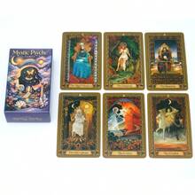 1件裝 神秘感占卜卡牌套組，適合派對聚會遊戲 - Mystic Psyche 塔羅牌 - 彩色 - 查看 4