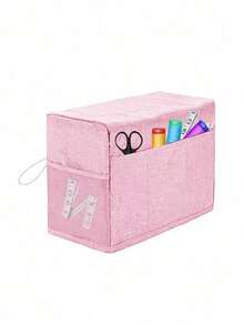 1pc Sewing Machine Dust Cover, Protective Fabric With Convenient Side Pocket And Sturdy Handle, Fits Most Standard Machines And Accessories, Storage Bag, Organization - Multicolor - View 13