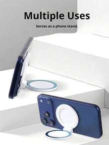 Rechargeable Fill Light With Mirror For Magsafe LED Phone Light Attachment Selfie Ring Light Brightness Adjustable, Compatible With Magsafe For IPhone Smartphone Vlogs/Photography/Video Conference - one-size - View 8
