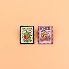 Lapel Enamel Pins And Brooches Badge Pins For Backpacks Bags Backpack Cool Decoration Friend For Gifts - Multicolor - View 7