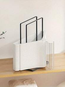 Space-Saving Large Capacity Stainless Steel Clothes Rack Storage Shelf, Detachable Heavy Duty Metal Storage Rack, Modern Vertical Standing Rack, Wall-Mounted, Easy Assembly, Suitable For Closet/Laundry Room/Bedroom, Fits Small Spaces And Home Decor - Multicolor - View 4