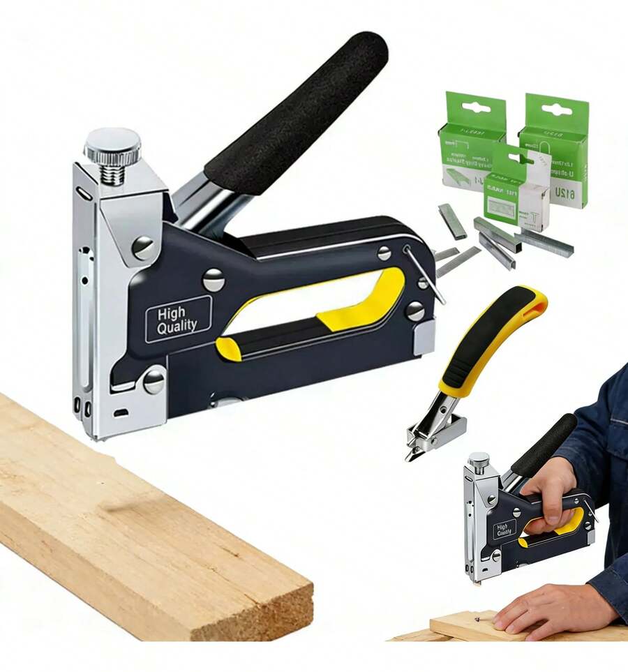 Hyper Tough Stapler Upholstery Stapler Nail Gun - A - View 1