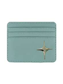 Porte-cartes avec patch étoile croisée, portefeuille à fermeture éclair pour cartes de crédit, portefeuille de mode haut de gamme, sac de rangement multi-fentes pour cartes, étui à cartes de mode pour femmes, également pratique pour les hommes pour ranger les cartes bancaires et les cartes d'identité, essentiel pour la rentrée scolaire et les voyages, cadeau unique pour la fête des enseignants, cadeau d'anniversaire, cadeau de vacances, cadeau de fête, cadeau de vacances, cadeau de mariage, cadeau de rentrée scolaire - Multicolore - Voir 15