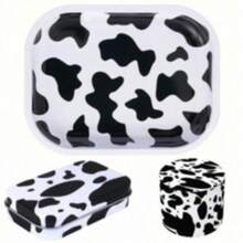 3pcs/Set, Multi-Functional Portable Rolling Tray Set. Simple Entry-Level Gift. Comes With 50mm Grinder And Storage Box. Multi-Pattern Printed Set. Home Tool, Suitable For Home & Party & Birthday Gathering & Office And More Occasions. Holiday Gift. - Multicolor - View 8