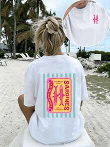 Women T-Shirts - White - View 1
