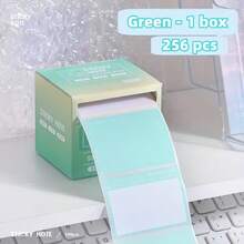 256 Sheets/Box, Boxed Sticky Notes, Fully Adhesive Removable Pages, Small Self-Adhesive Labels, For Quick Messages And Reminders, Suitable For Office, School, Home Organization, Portable Quick Paper, For Desktop And Temporary Tasks - one-size - View 14