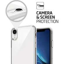 防摔透明軟 TPU 保護殼，適用於 iPhone XR XS Max 7 8 6 17 16 15 14 13 12 11 Pro Max Plus Mini - 無色 - 查看 4