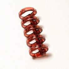 5-Hole Binding Rings Loose-Leaf Binder Rings Snap-Lock Multi-Hole Punch Loose-Leaf Paper Plastic Clips - A - View 15