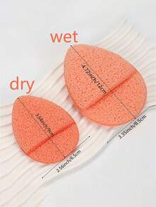 Water-Activated Soft Facial Cleansing Sponge Multifunctional Grip Facial Cleansing Sponge For Women Breathable Reusable Facial Sponge For Nighttime Routine Daily Face Wash Spa And Travel Makeup Skincare Tools Bathroom Travel Essentials - Multicolor - View 9