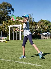 6/3/1er Set Klettball Interaktives Sportset, langanhaltend hochbelastbarer Kunststoff Schläger Ball, Innen-/Außenbereich Garten Strand Camping Familienfeier Aktivität, Neujahr Valentinstag Muttertag Vatertag Abschluss Geschenk - Mehrfarbig - Übersicht 7