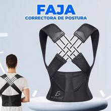 Universal Posture Corrector For Back, Men, And Women - 黑色 - 查看 4