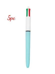 Customized Logo 4-Color Retractable Ballpoint Pen, Multi-Color Gift Pen, Study Essentials, Personalized Pens For Kids - Multicolor - View 24