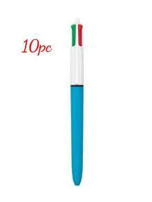 Customized Logo 4-Color Retractable Ballpoint Pen, Multi-Color Gift Pen, Study Essentials, Personalized Pens For Kids - Multicolor - View 34