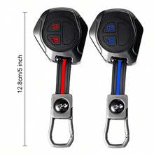 鋅合金矽膠遙控車鑰匙保護套 適用於 Suzuki Vitara Swift Jimny SX4 Classic S-Presso Liana Celerio Ciaz Ignis，高級防刮全方位保護殼，精確開孔，時尚汽車內飾鑰匙配件 - A - 查看 6