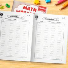Progressive Math Workbook Set For Kids – A 5-Book Collection Covering Addition, Subtraction, Multiplication, Division, And Number Decomposition Within 100 To Help Young Learners Build Number Sense, Calculation Fluency, Mental Math Flexibility Back To School - Progressive Math Workbook - View 7
