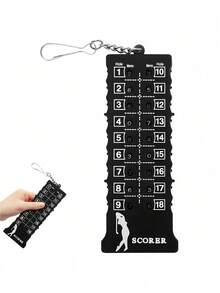 Portable Golf Score Counter Scoreboard With Key Chain Golf Scoreboard Strip Integrator Golf Stroke Counter 18 Hole Scoreboard For Golf Training Competition For Recreational Golfers And Sports Enthusiasts Gifts For Golf Lovers Golf Accessories - Multicolor - View 8