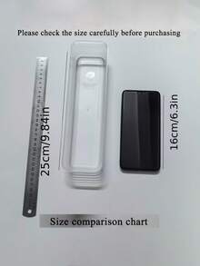 4 piezas de recipientes rectangulares para almacenamiento de alimentos, cajas organizadoras de plástico reutilizables para refrigerador para almacenar cebolletas, perejil, cilantro, ajo, fideos, huevos, etc. con tapas, lavables a mano, esencial de cocina, imprescindible para volver al colegio - Multicolor - Ver 9