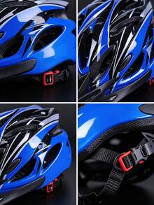 1 Buah Helm Sepeda Dewasa Unisex, Sangat Ringan, Lingkar Kepala Dapat Diatur, Visor Angin yang Dapat Dilepas, Bantalan Dalam Busa EPS Lembut, Desain Ventilasi Bernapas untuk Sepeda Gunung, Sepeda Jalan Raya & Olahraga Luar Ruangan - MultiWarna - View 8