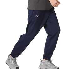 UNDER ARMOUR Unisex Couple Warm Sports Casual Pants - Navy - View 3