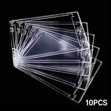 (1/3/6/10 Pack) Ultra-Thin Magnetic Card Holder For Baseball Cards And Trading Cards - Hard Plastic 35pt Protective Case - Perfect Slim Holiday Gift For Christmas And Halloween - Clear - View 10