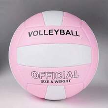 Size 5 Training Volleyball - PVC Material - Comfortable Touch And Durable - Suitable For Beginners Or Sports Enthusiasts - Best Sports Gift - A - View 7