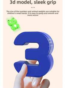 Cute Little Frog Balance Scale Math Weighing Toy, Baby Number Quantity Matching Balance Scale, Number Blocks With Cognitive Exercise Cards, Develops Children's Number Sense And Logical Thinking, Early Education Interactive Teaching Tool For Boys And Girls - Multicolor - View 12