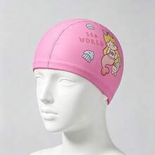 Children's Swimming Cap, Soft Silicone Material, Waterproof Anti-Slip High Elasticity, Suitable For 3-14 Years Old Boys And Girls, First Day Of School - Multicolor - View 15