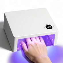DianaBeauty Large Space UV LED Nail Lamp For Drying Gel Nail Polish, 45 LED Beads, Dual LCD Screen, Nail Salon Tool - Multicolor - View 1