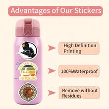 55Pcs Funny Welding Stickers Scrapbook Aesthetic Stickers Welding Helmet Stickers Hardhat Stickers Dirt Bike Stickers Vinyl Waterproof Stickers For Water Bottle,Computer,Laptop,Phone,Luggage,Notebook,Fridge - 1 - View 9