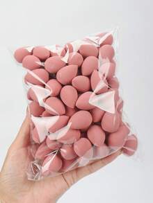 10/20/30/50/100個迷你化妝海綿，適用於液態、乳霜與粉狀底妝，無乳膠化妝海綿塗抹器，適合所有膚質，化妝、平價、房間裝飾、梳妝台、旅行、臥室、化妝配件、粉撲、化妝攪拌海綿、粉撲 - 彩色 - 查看 1